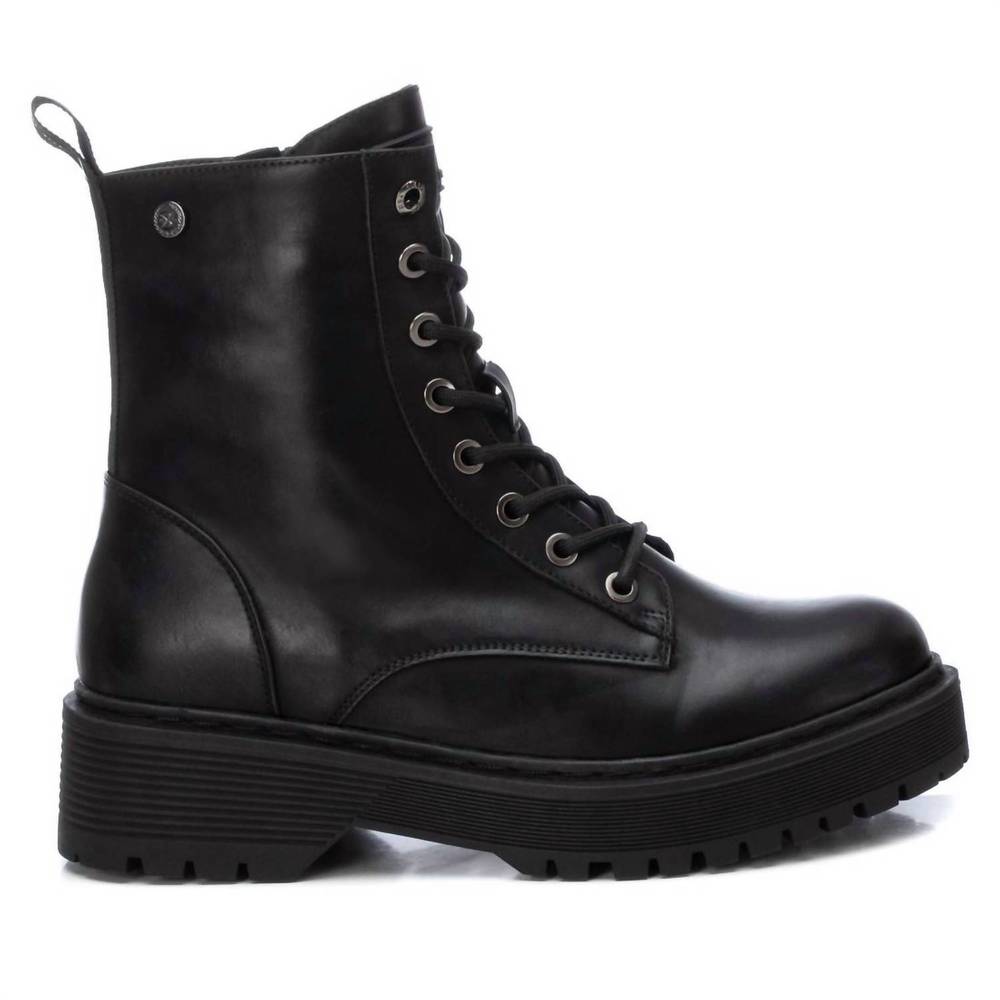 NEW XTI women's combat booties by in black